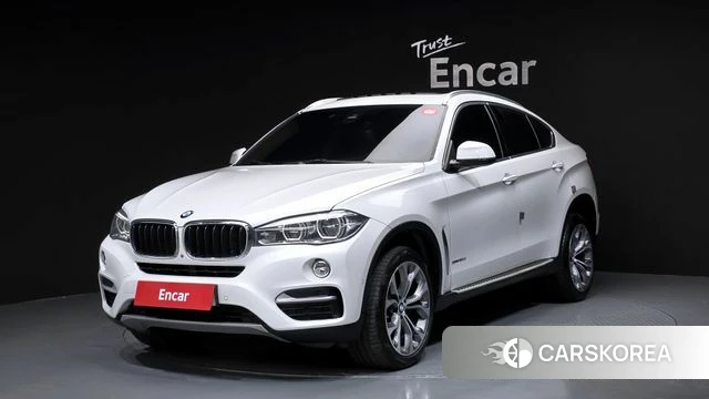 BMW X6 (F16) 2018 Белый из Кореи