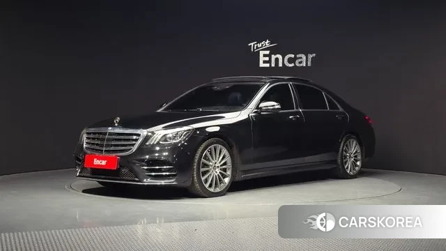 Mercedes-Benz S-Class W222 2020 Черный из Кореи