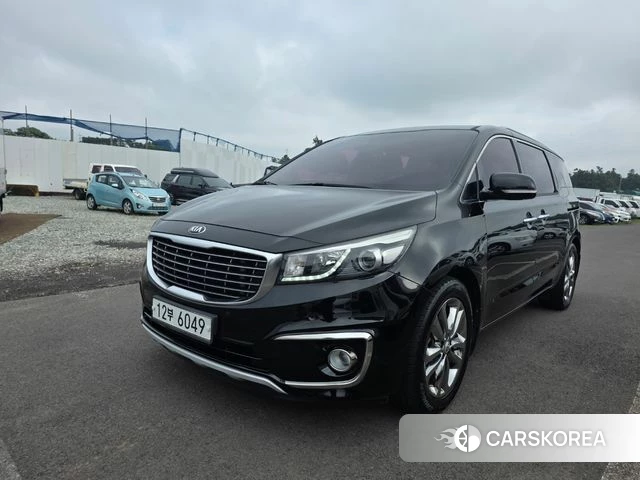 Kia All New Carnival 2018 Черный из Кореи
