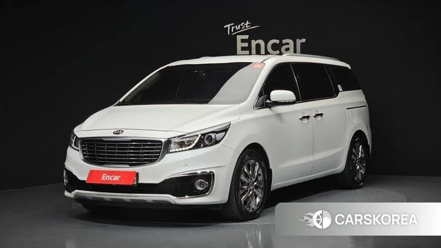 Kia All New Carnival 2018 Белый из Кореи
