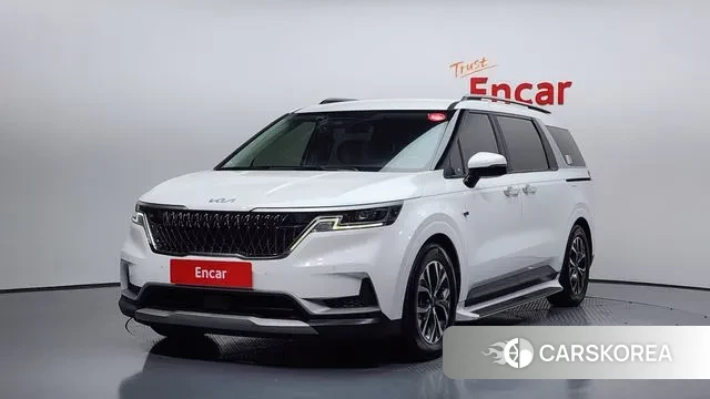 Kia Carnival 4th generation 2023 Белый из Кореи