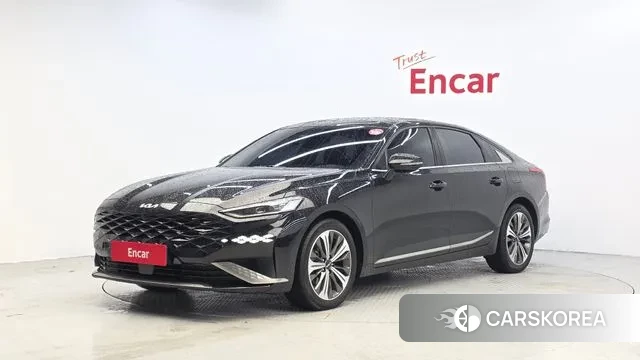 Kia K8 Hybrid 2022 Черный из Кореи