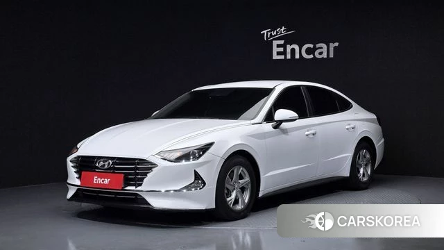 Hyundai Sonata (DN8) 2019 Белый из Кореи
