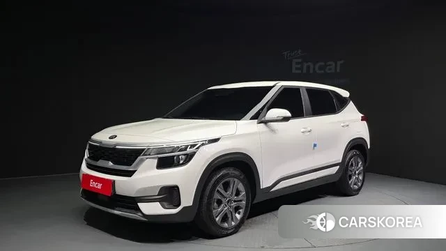 Kia Seltos 2021 Белый из Кореи