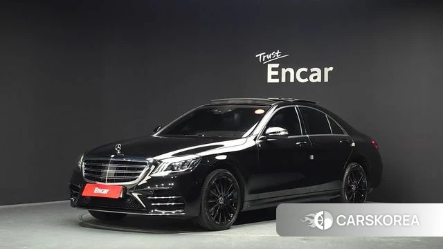 Mercedes-Benz S-Class W222 2018 Черный из Кореи