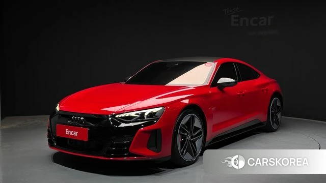 Audi RS e-Tron GT 2022 Красный из Кореи