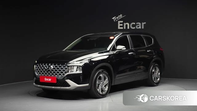 Hyundai The New Santa Fe 2021 Черный из Кореи