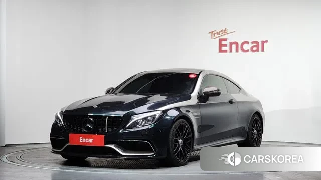 Mercedes-Benz C-Class W205 2018 Темно-зеленый из Кореи