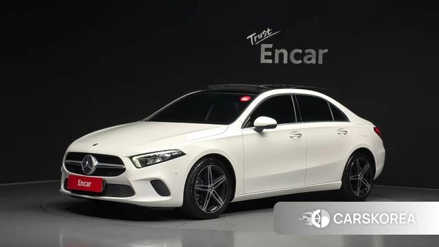 Mercedes-Benz A-Class W177 2020 Белый из Кореи