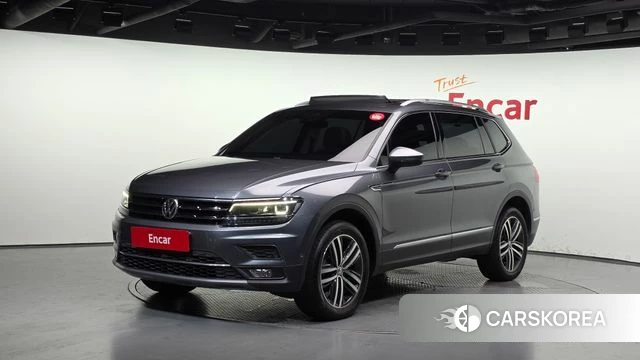 Volkswagen Tiguan Allspace 2020 Серый из Кореи