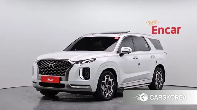 Hyundai Palisade 2021 Белый из Кореи