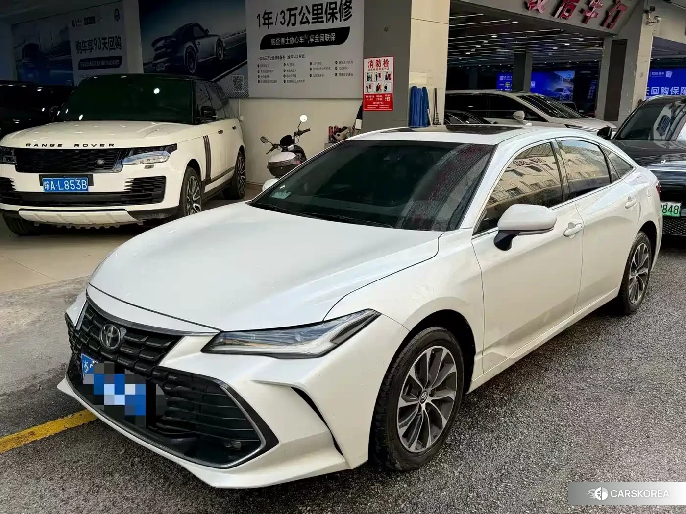 Toyota Avalon 2024 Белый из Китая