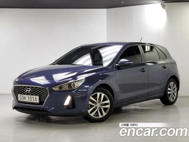 Hyundai i30 (PD) 2018 Синий из Кореи