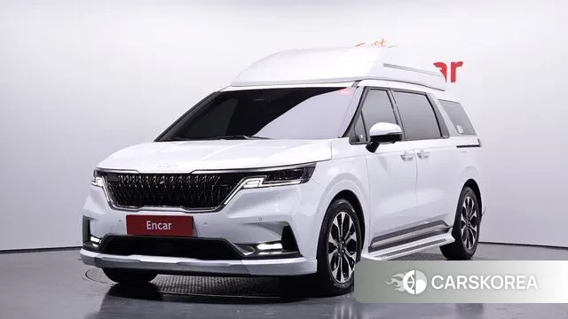 Kia Carnival 4th generation 2021 Белый из Кореи