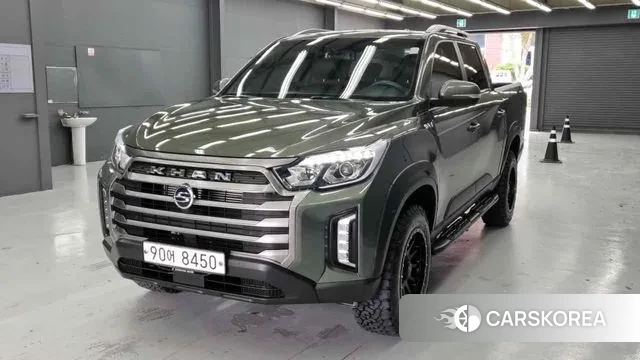 Ssangyong The New Rexton Sports Cannes 2021 Темно-зеленый из Кореи