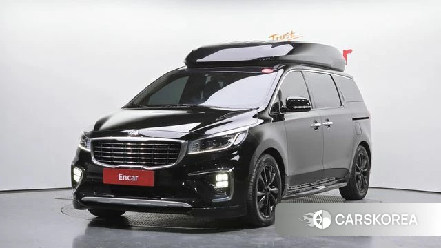 Kia The New Carnival 2019 Черный из Кореи