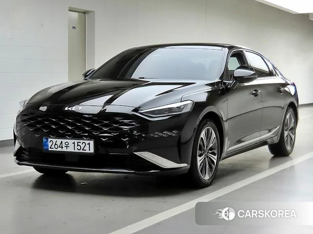 Kia K8 Hybrid 2022 Черный из Кореи