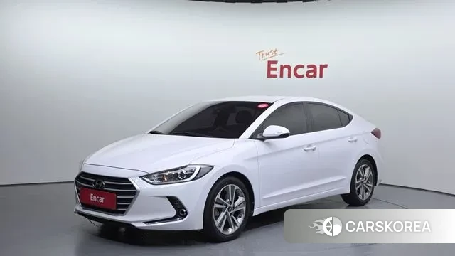 Hyundai Avante AD 2018 Белый из Кореи