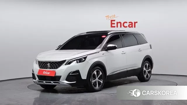 Peugeot 5008 second generation 2018 Белый из Кореи