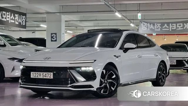 Hyundai Sonata D Edge (DN8) 2023 Белый из Кореи