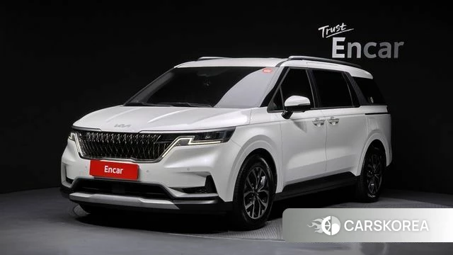 Kia Carnival 4th generation 2021 Белый из Кореи