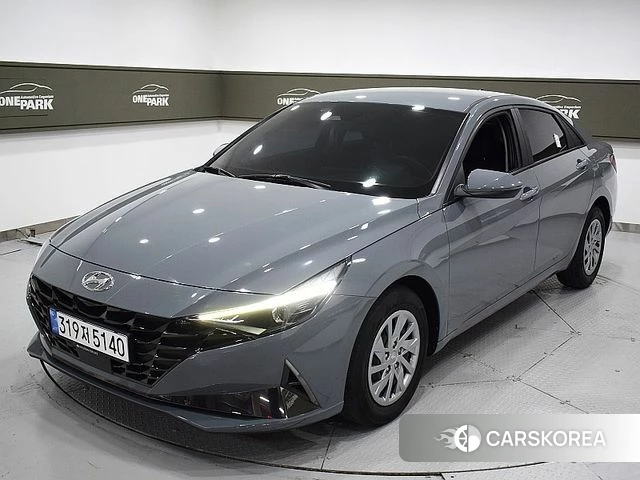 Hyundai Avante (CN7) 2021 Серый из Кореи