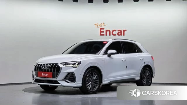Audi Q3 (F3) 2023 Белый из Кореи