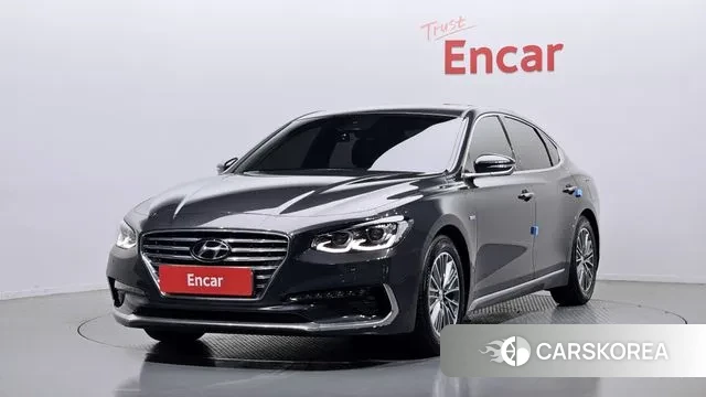 Hyundai Grandeur IG Hybrid 2018 Черный из Кореи