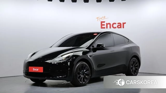 Tesla Model Y 2023 Черный из Кореи