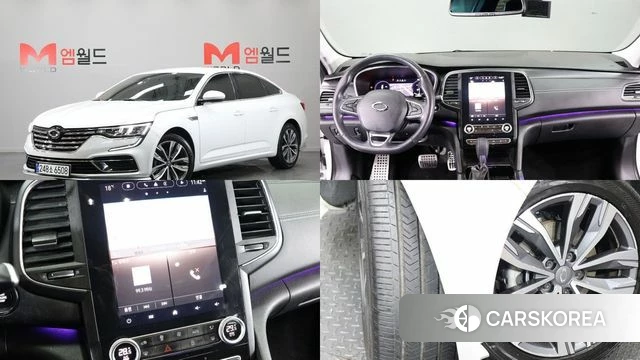 Renault Korea (Samsung) The New SM6 2021 Белый из Кореи