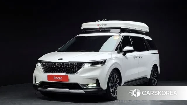 Kia Carnival 4th generation 2021 Белый из Кореи