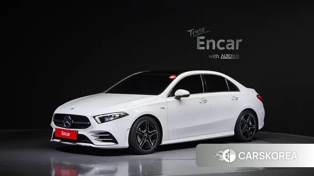 Mercedes-Benz A-Class W177 2021 Белый из Кореи