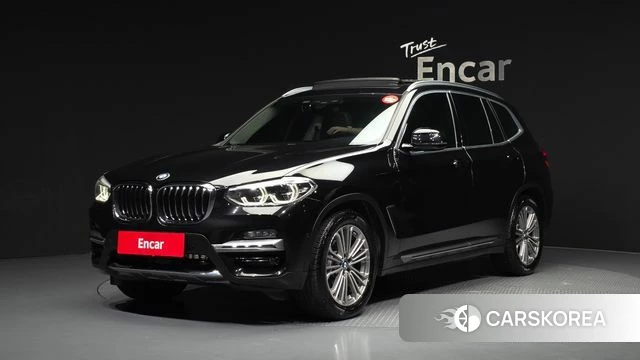 BMW X3 (G01) 2020 Черный из Кореи