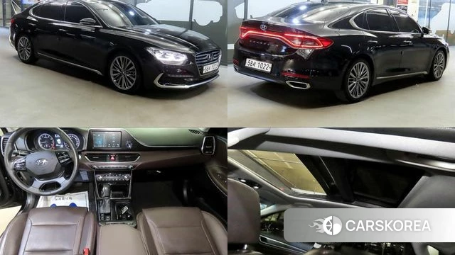Hyundai Grandeur IG 2019 Черный из Кореи