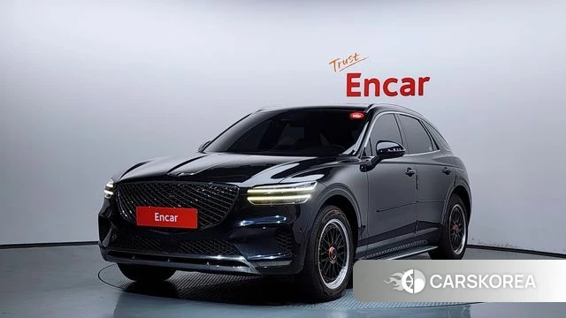 Genesis GV70 2021 Черный из Кореи