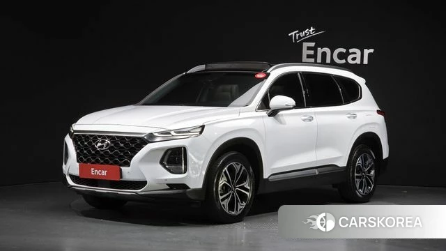 Hyundai Santa Fe TM 2018 Белый из Кореи