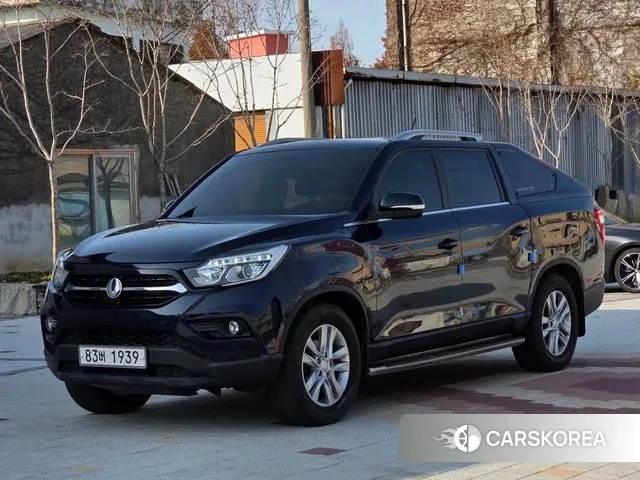 Ssangyong Rexton Sports 2018 Синий из Кореи