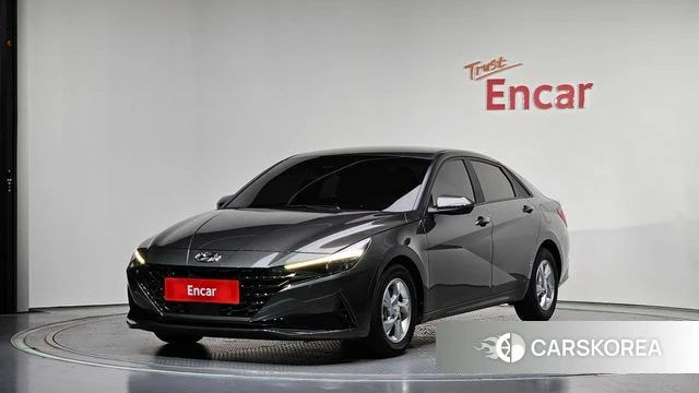 Hyundai Avante (CN7) 2021 Серый из Кореи