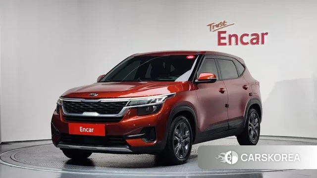 Kia Seltos 2019 Оранжевый из Кореи