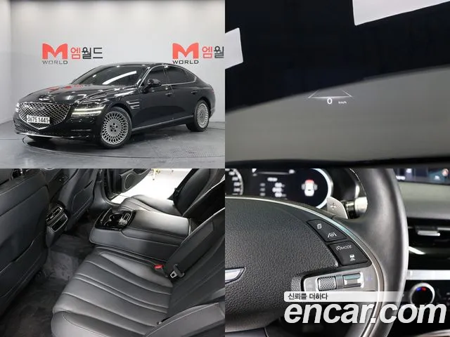 Genesis G80 (RG3) 2020 Черный из Кореи