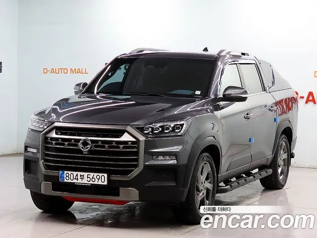 Ssangyong The New Rexton Sport 2023 Серый из Кореи