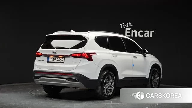 Hyundai The New Santa Fe 2021 Белый из Кореи