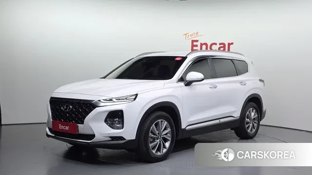 Hyundai Santa Fe TM 2019 Белый из Кореи