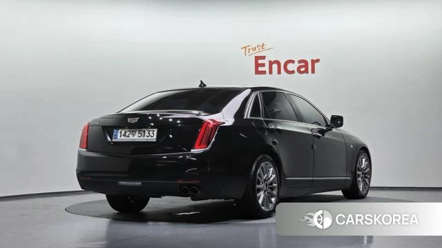 Cadillac CT6 2018 Черный из Кореи