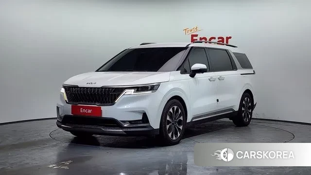 Kia Carnival 4th generation 2023 Белый из Кореи
