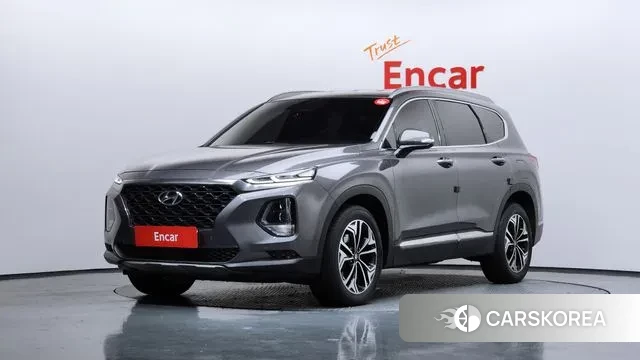 Hyundai Santa Fe TM 2018 Серый из Кореи