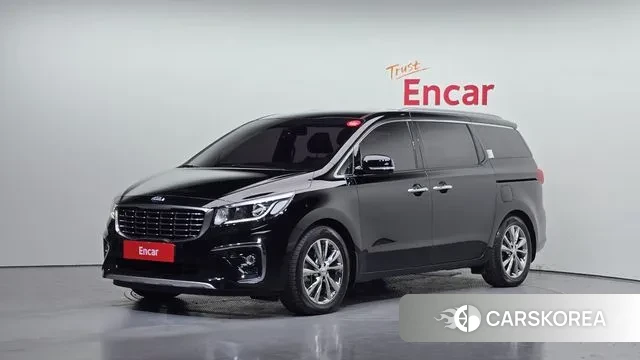 Kia The New Carnival 2018 Черный из Кореи