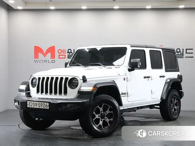 Jeep Wrangler (JL) 2018 Белый из Кореи