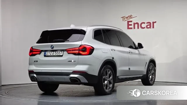 BMW X3 (G01) 2022 Белый из Кореи
