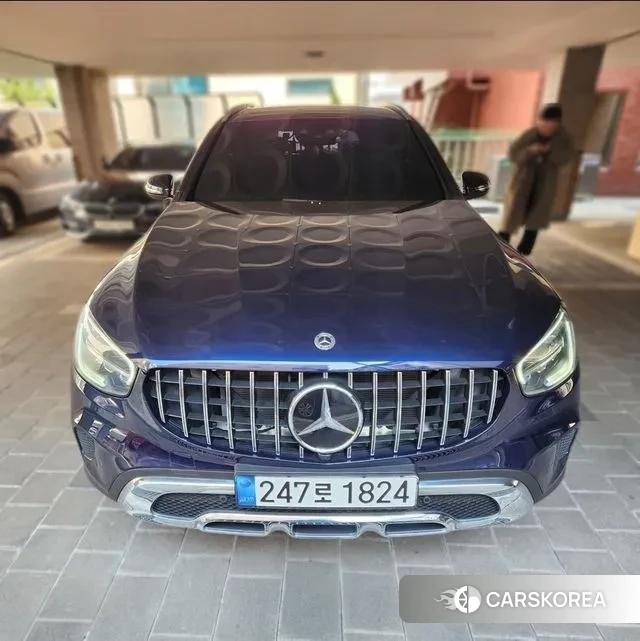 Mercedes-Benz GLC-Class X253 2021 Синий из Кореи